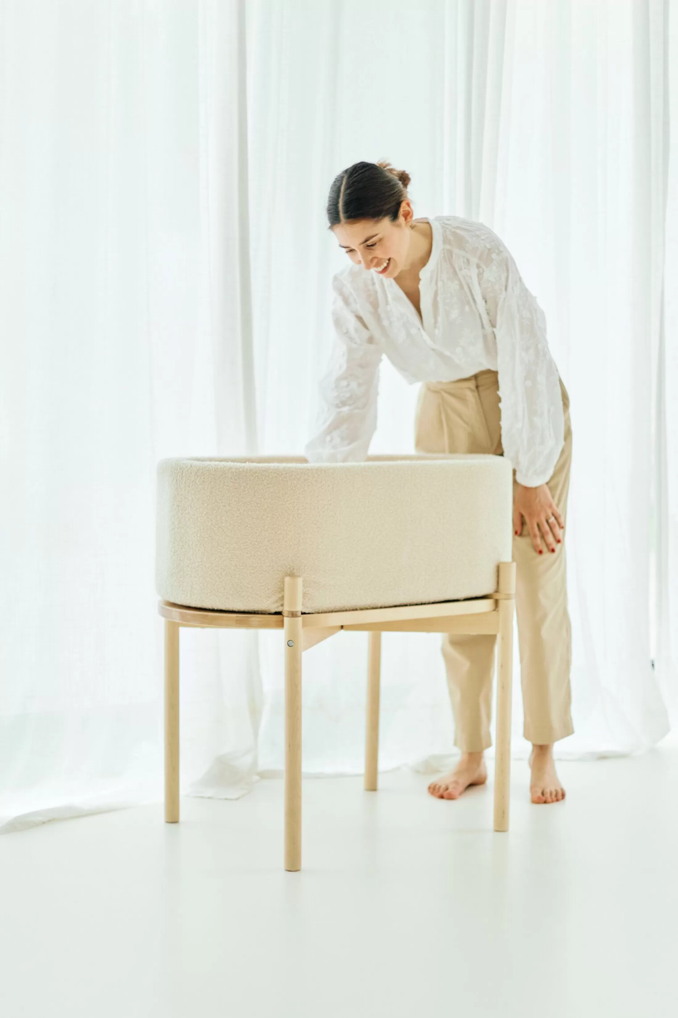 berceau_teddy__ecru___xxcm_10.webp Best Berceau Teddy - ecru - 79x45x82cm Berceaux & Cododos