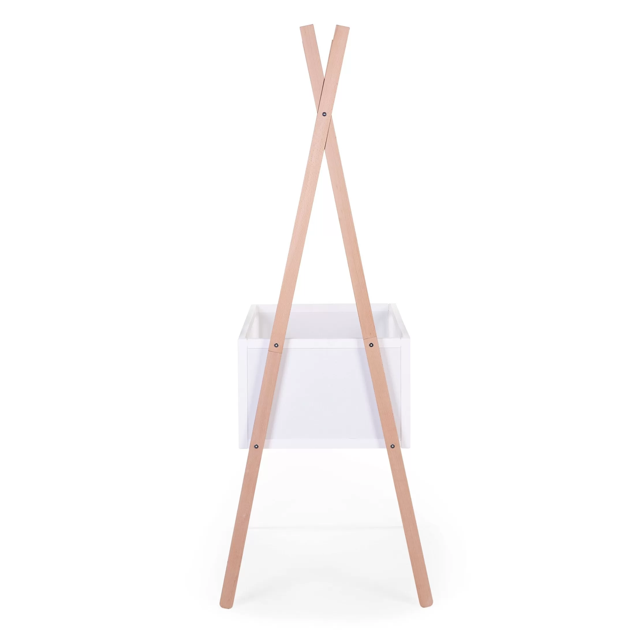 New Berceau Tipi 50x90 Cm + Etagère Cintres & Portes-vêtements | Berceaux & Cododos