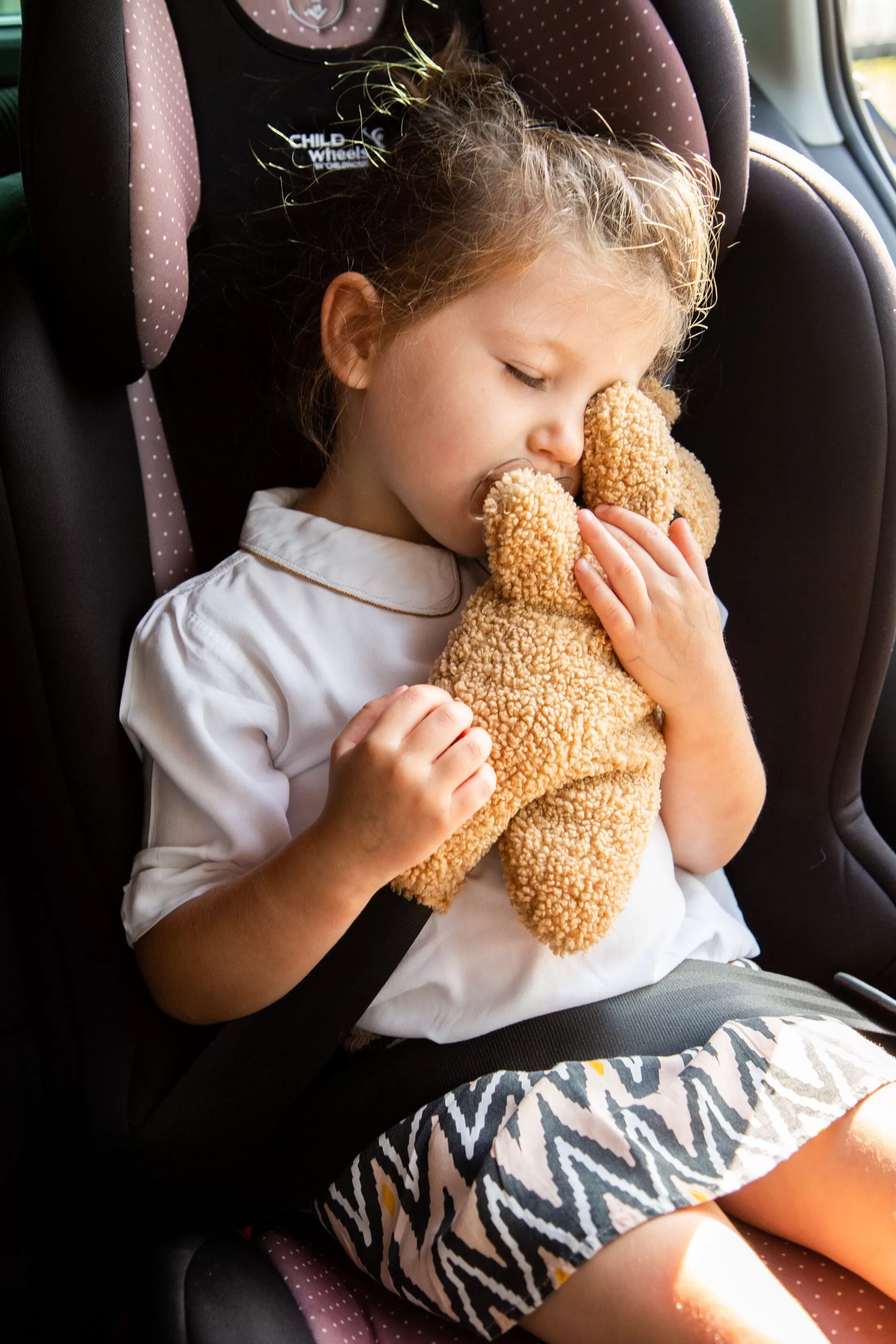 Best Sale Ceinture de sécurité Teddy marron Sièges Auto & Accessoires