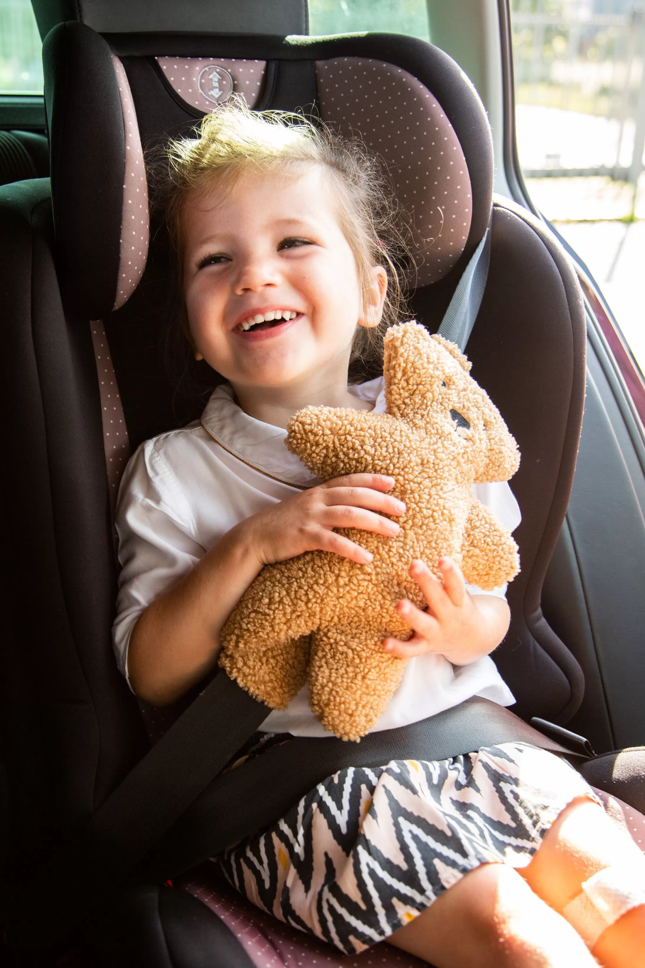Best Sale Ceinture de sécurité Teddy marron Sièges Auto & Accessoires