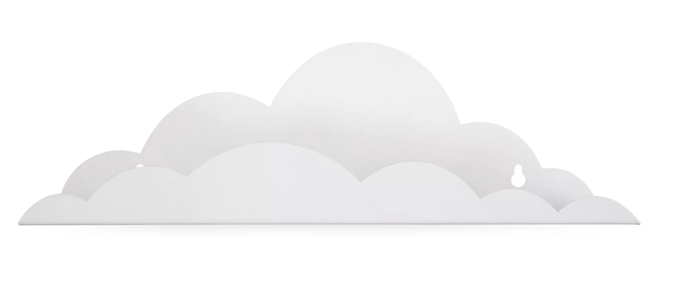 Sale Etagère Murale Nuage - Métal - Blanc Étagères Murales