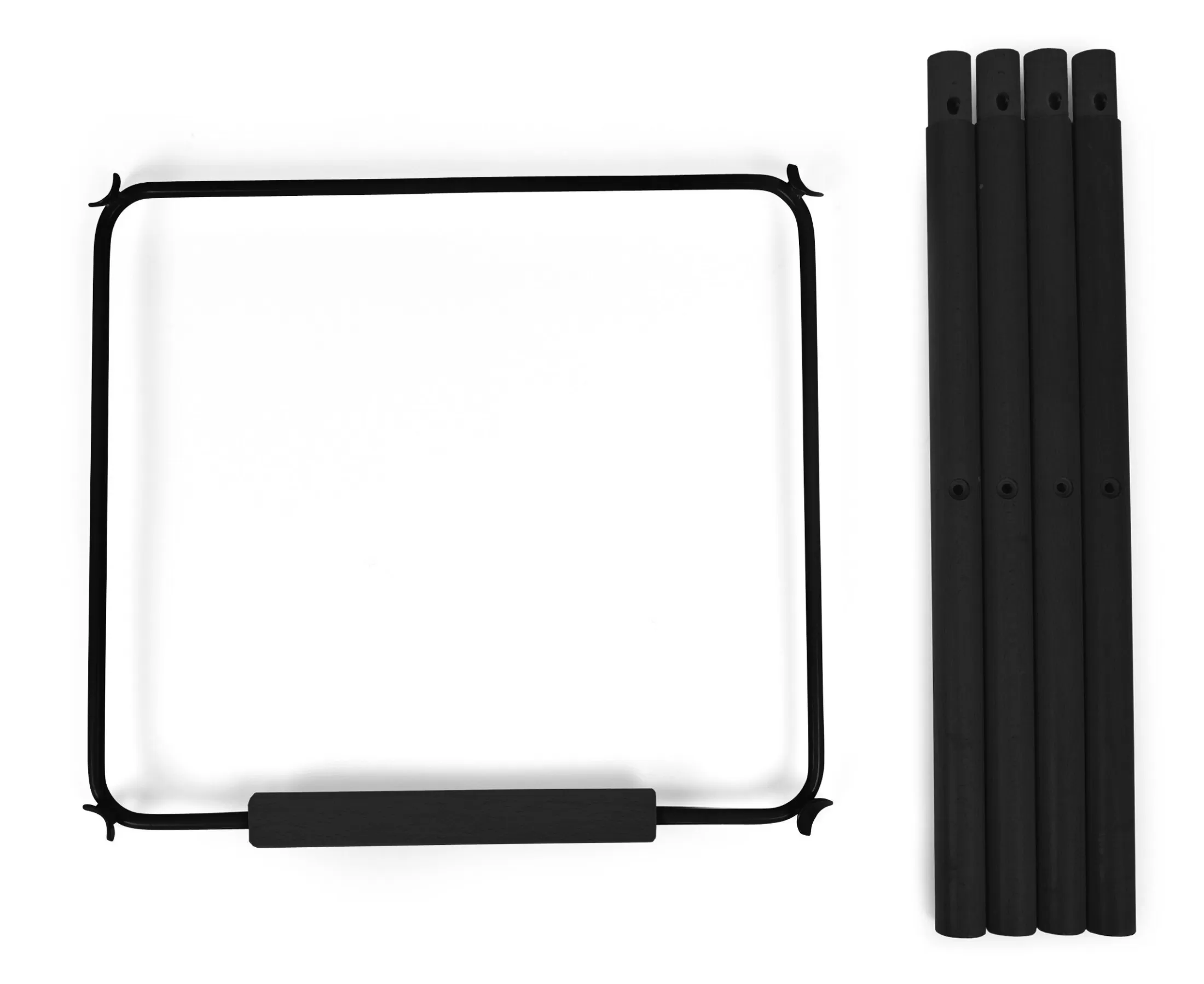 Fashion Evolu Extra Set De Pieds Longues + Repose Pieds - Bois - Noi Evolu Accessoires | Evolu