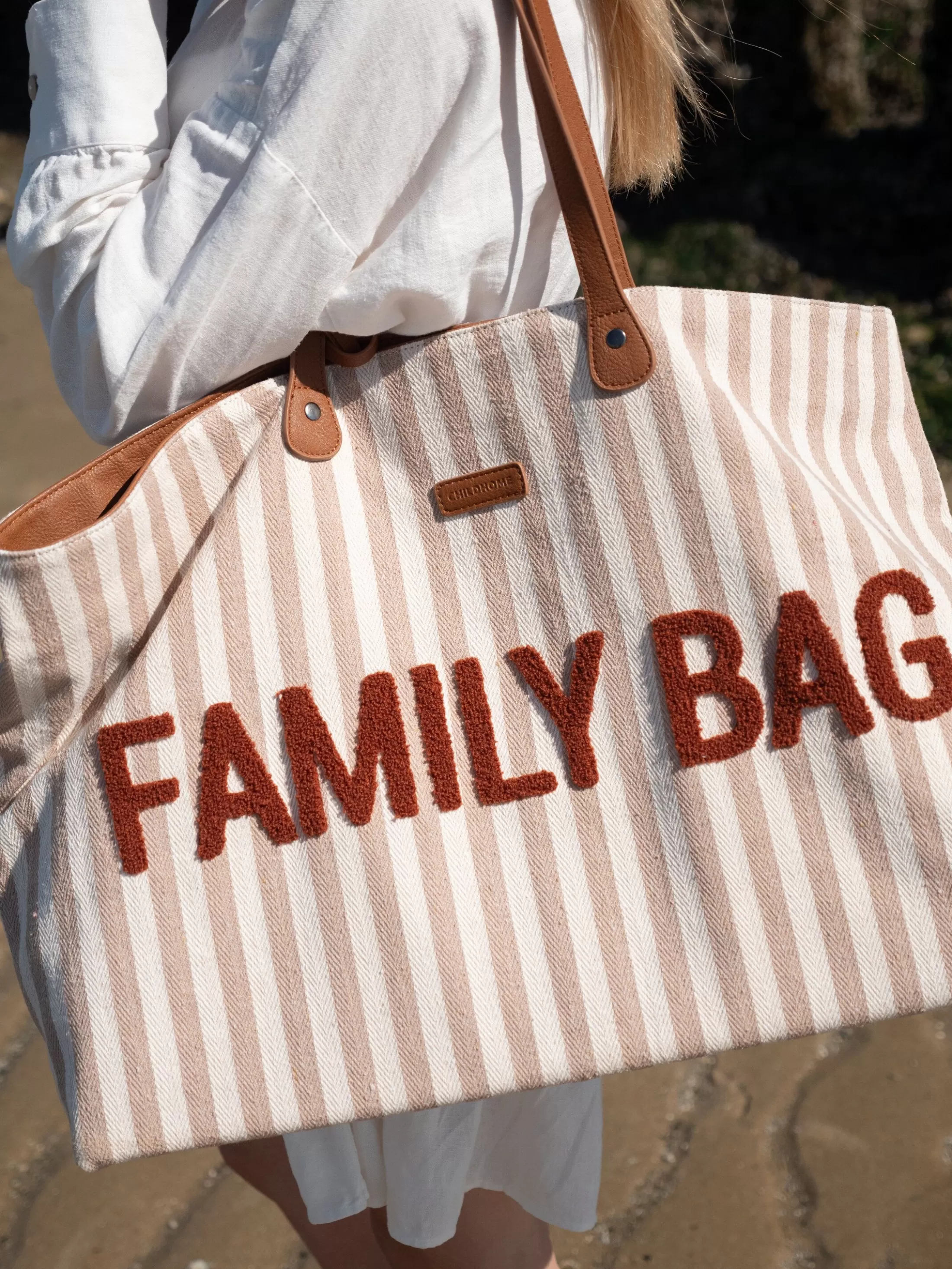 family_bag_sac__langer___rayures__nudeterracotta_2.webp Hot Family Bag Sac à Langer - Rayures - Nude/Terracotta Family Bag | Family Bag