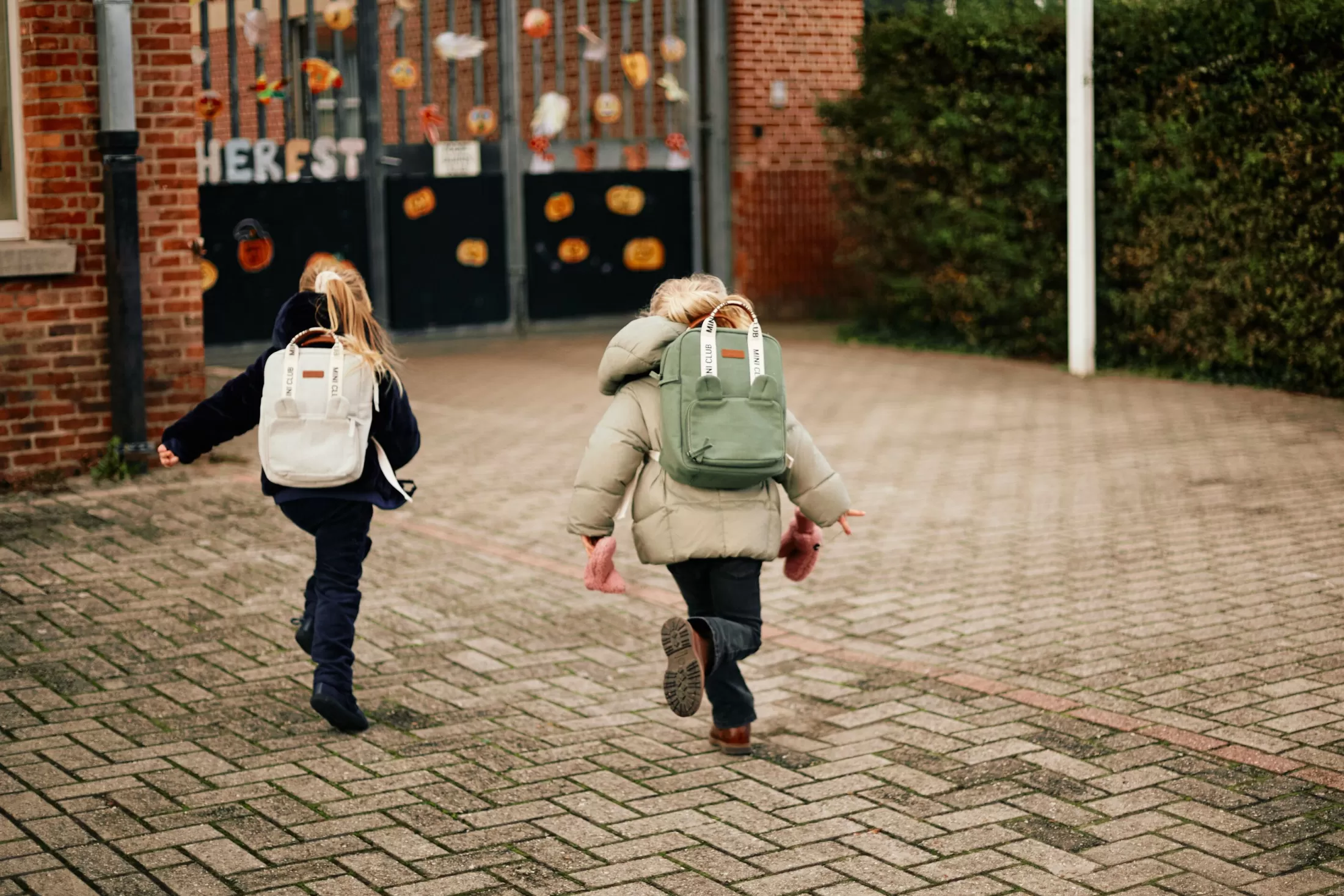 Flash Sale Mini Club Sac a dos Enfant - Signature - Canvas - Vert Kids Bags | Kids Bags