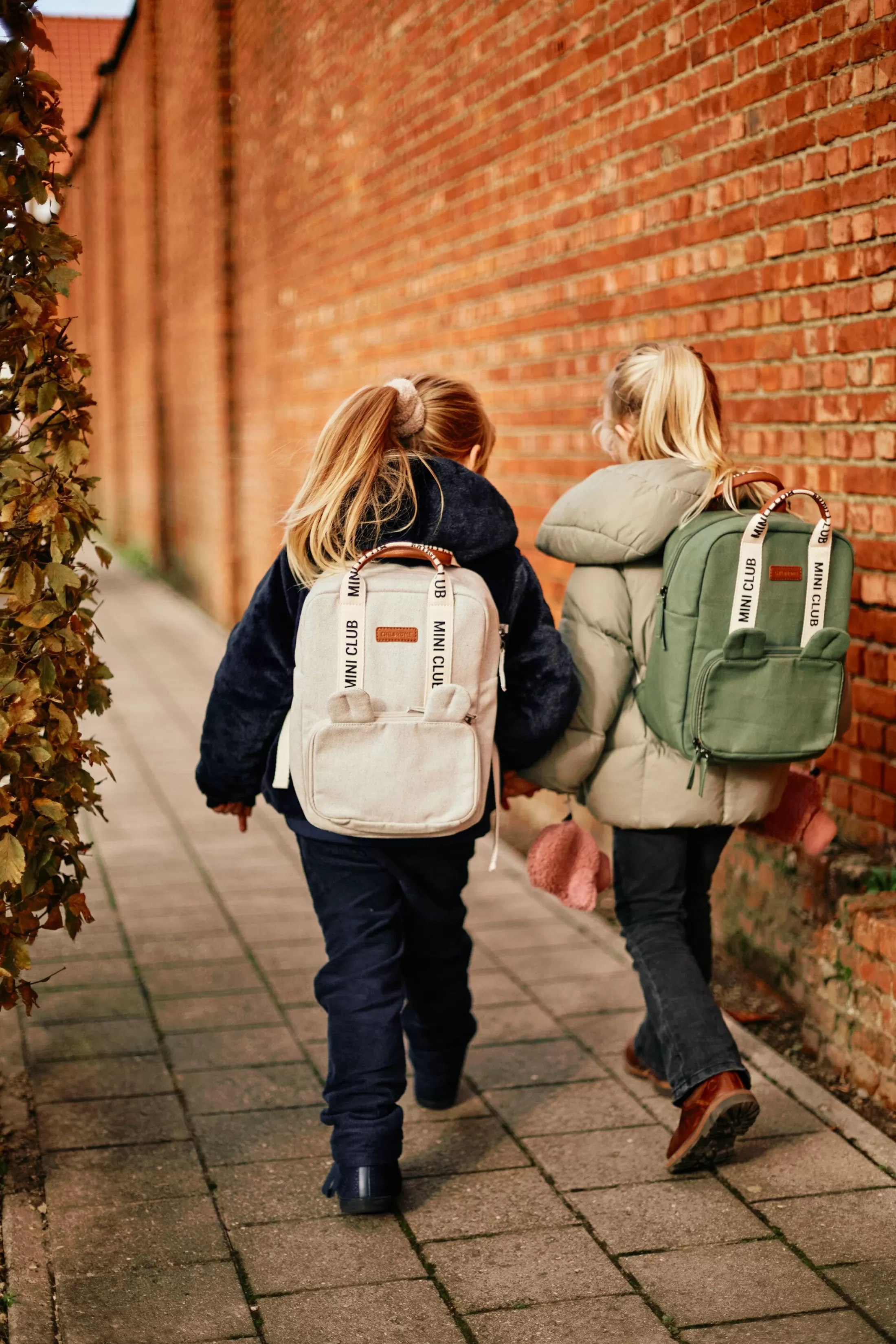 Flash Sale Mini Club Sac a dos Enfant - Signature - Canvas - Vert Kids Bags | Kids Bags
