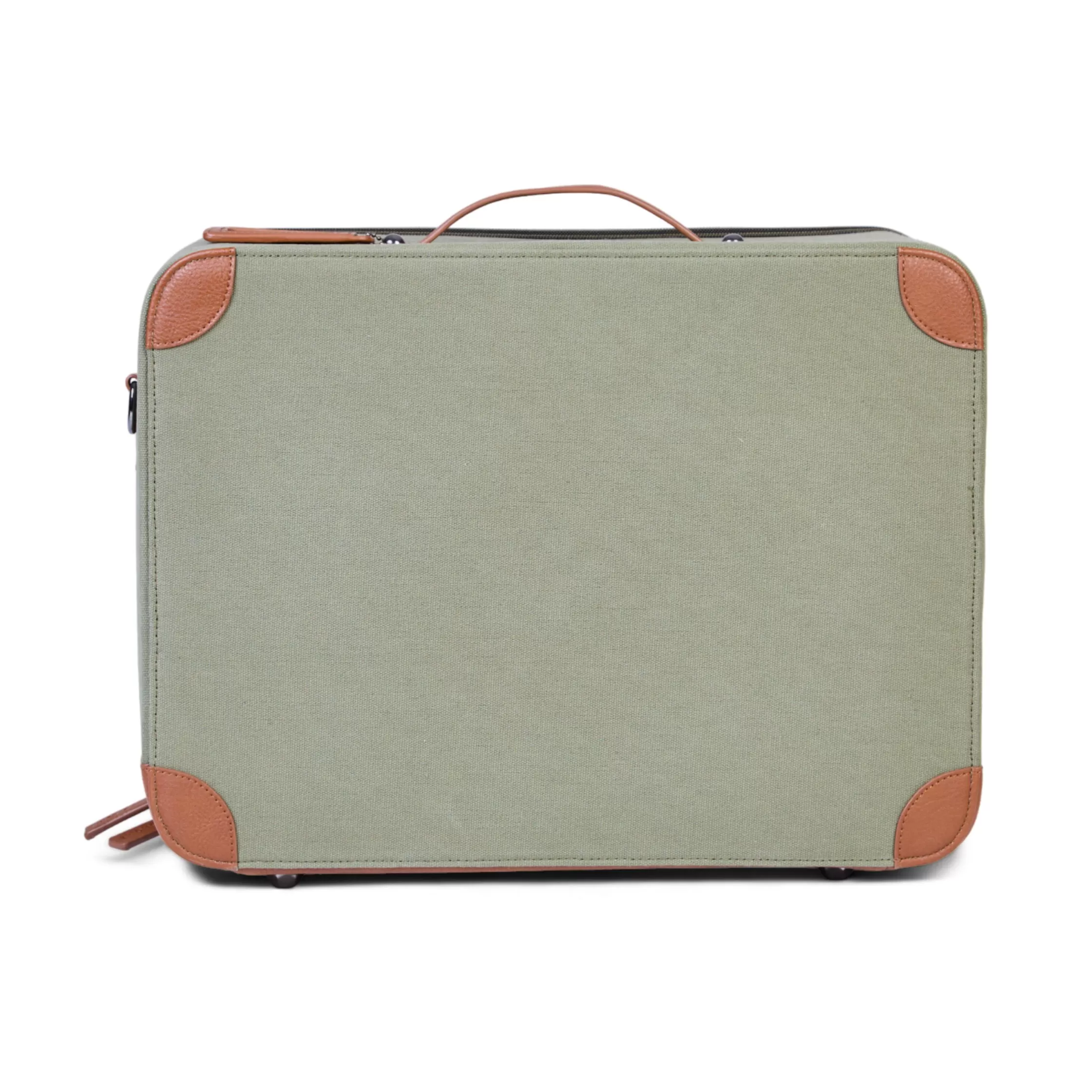 mini_traveller_valise_enfant__toile__kaki_15.webp Sale Mini Traveller Valise Enfant - Toile - Kaki Kids Bags | Kids Bags