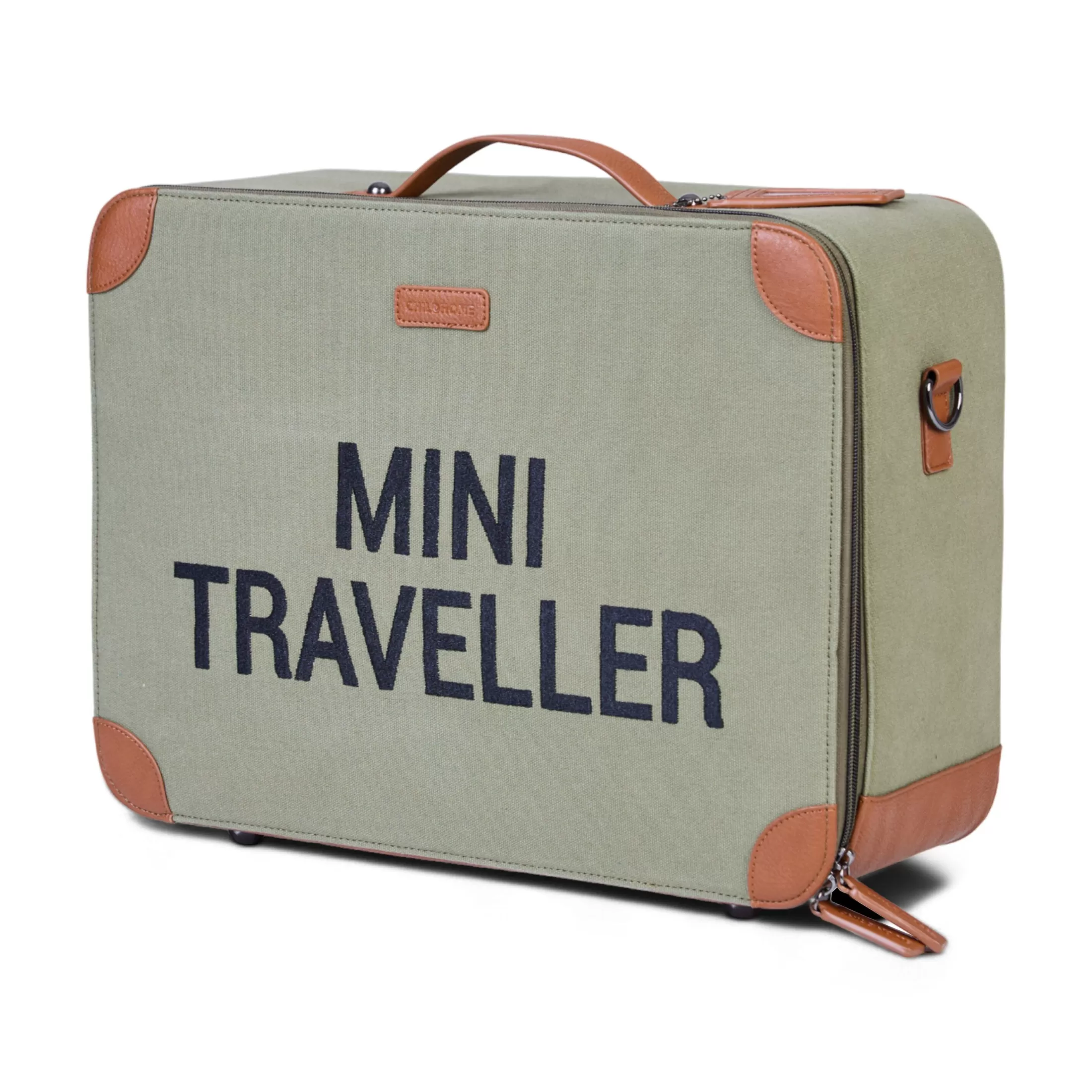 mini_traveller_valise_enfant__toile__kaki_17.webp Sale Mini Traveller Valise Enfant - Toile - Kaki Kids Bags | Kids Bags