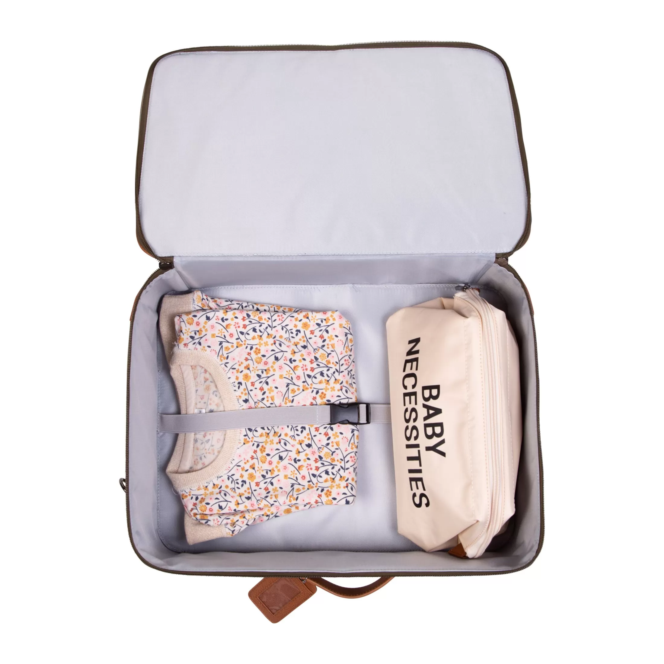 mini_traveller_valise_enfant__toile__kaki_2.webp Sale Mini Traveller Valise Enfant - Toile - Kaki Kids Bags | Kids Bags