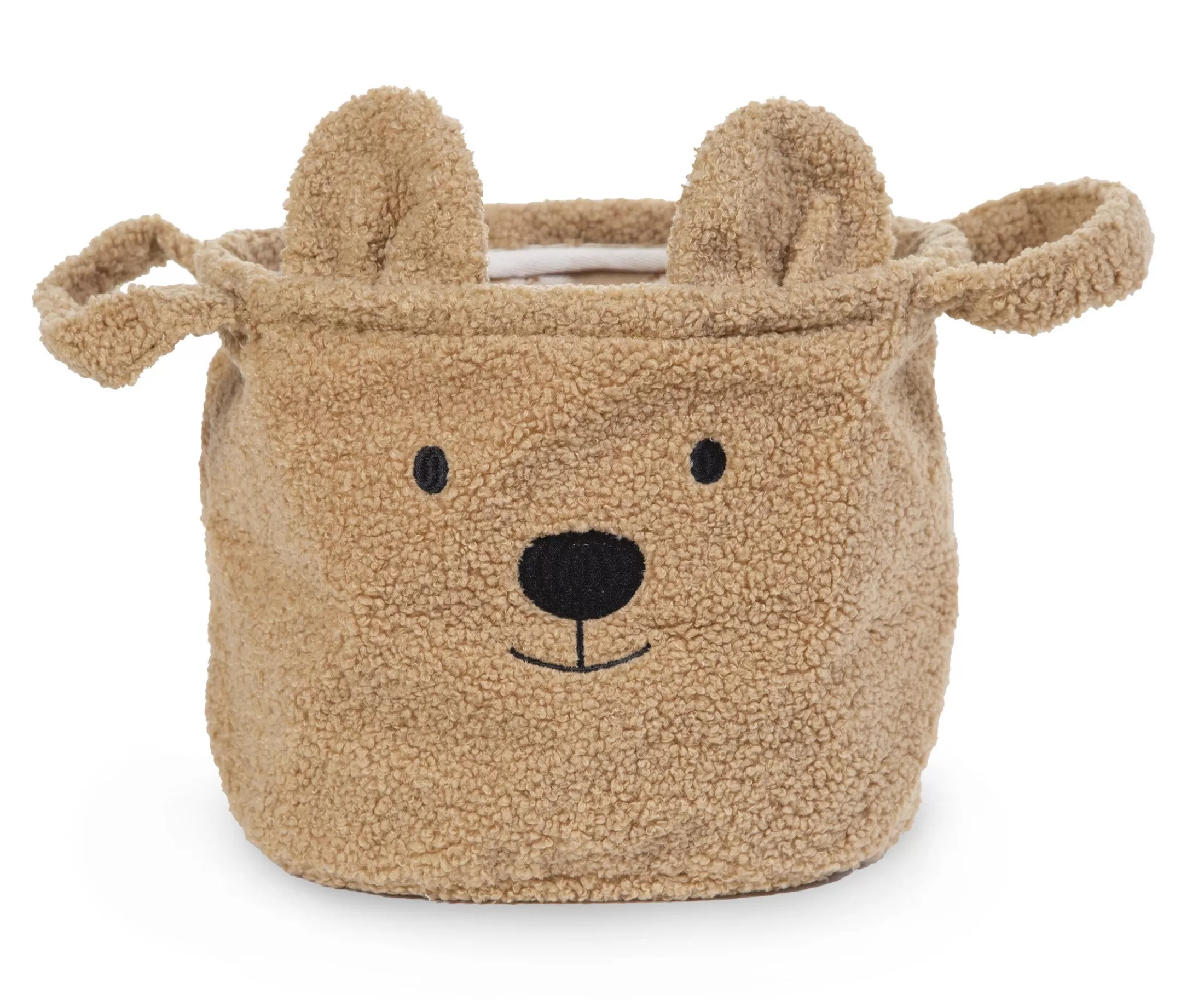 panier_de_rangement__xx_cm__teddy__brun_11.webp Store Panier De Rangement - 25x20x20 Cm - Teddy - Brun Paniers De Rangement