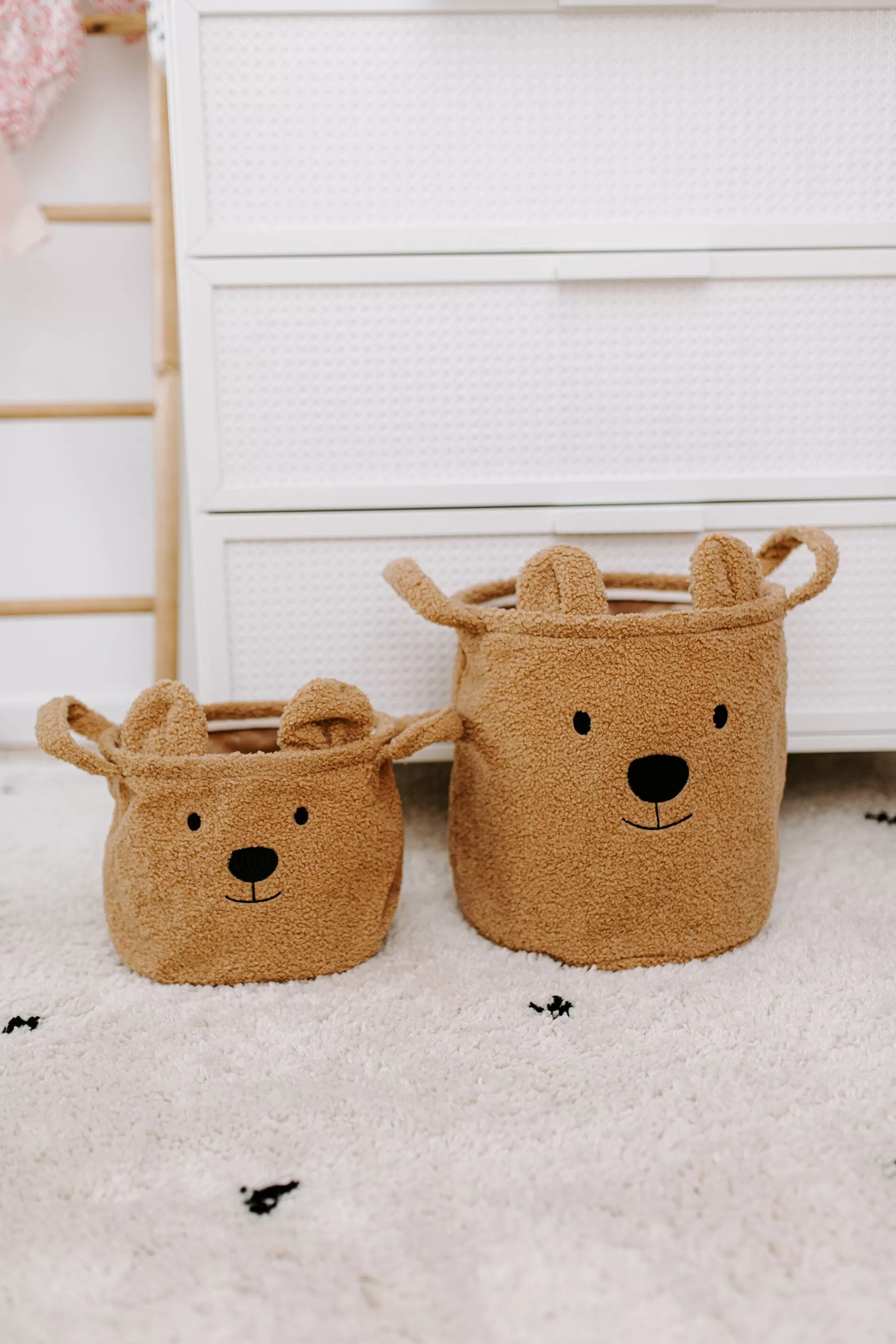 panier_de_rangement__xx_cm__teddy__brun_7.webp Store Panier De Rangement - 25x20x20 Cm - Teddy - Brun Paniers De Rangement