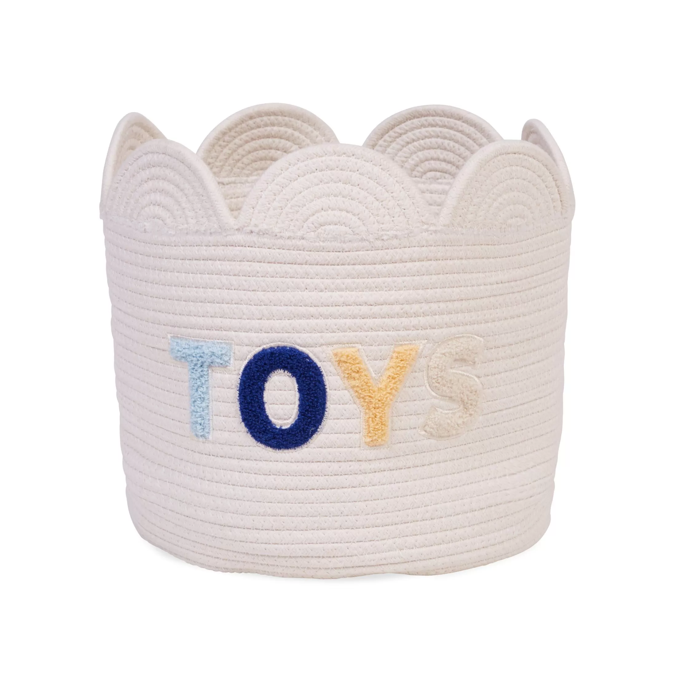 Cheap Panier fleur - 30x30x30cm - Corde De Coton - Ecru Paniers De Rangement