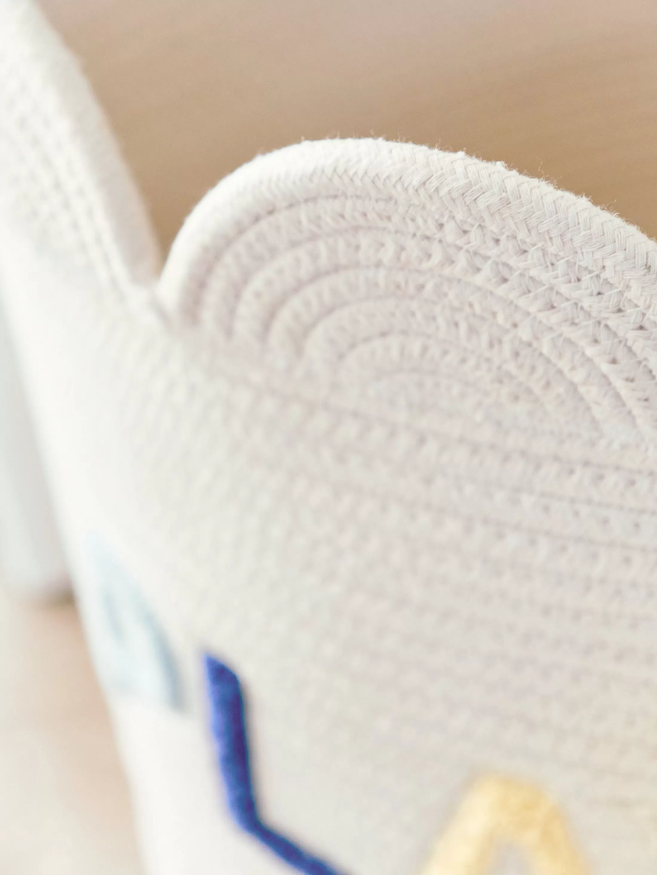 Cheap Panier fleur - 35x35x35cm- Corde De Coton - Ecru Paniers De Rangement