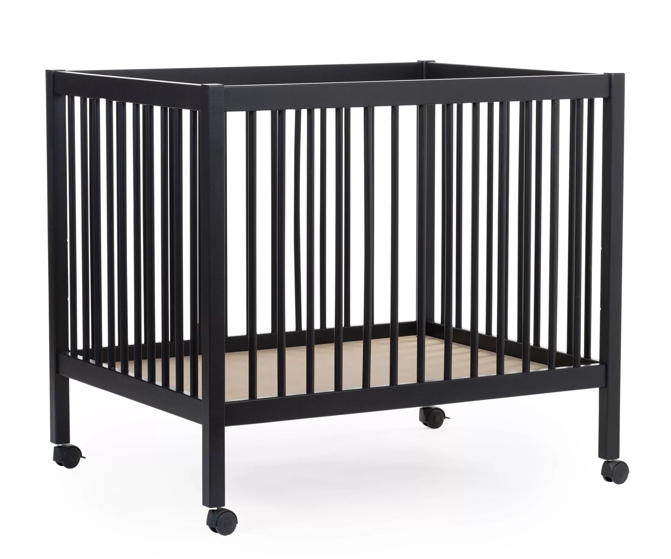 parc___roues__x_cm__bois__noir_6.webp Discount Parc 97 + Roues - 95x75 Cm - Bois - Noir Parcs