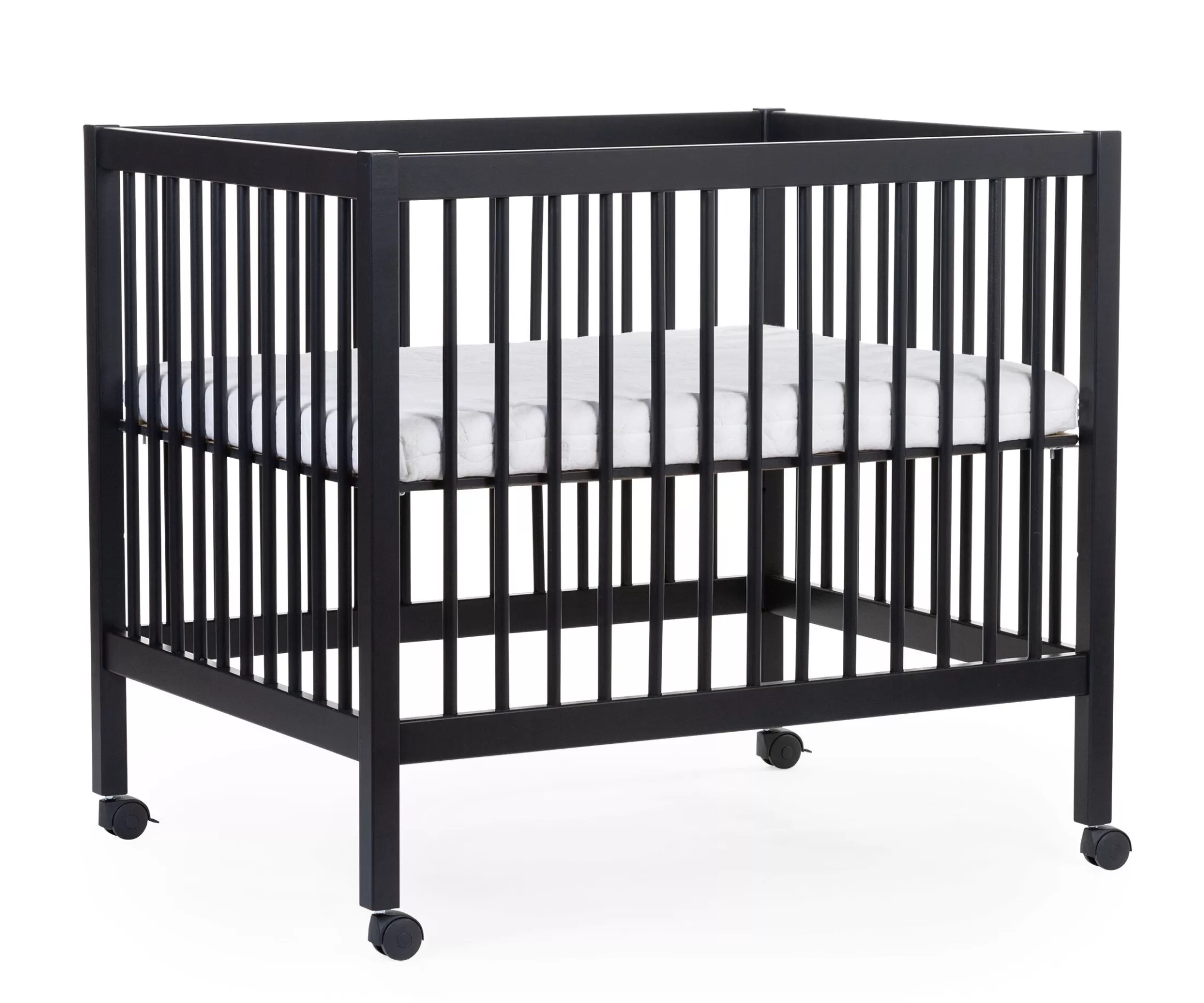 parc___roues__x_cm__bois__noir_7.webp Discount Parc 97 + Roues - 95x75 Cm - Bois - Noir Parcs