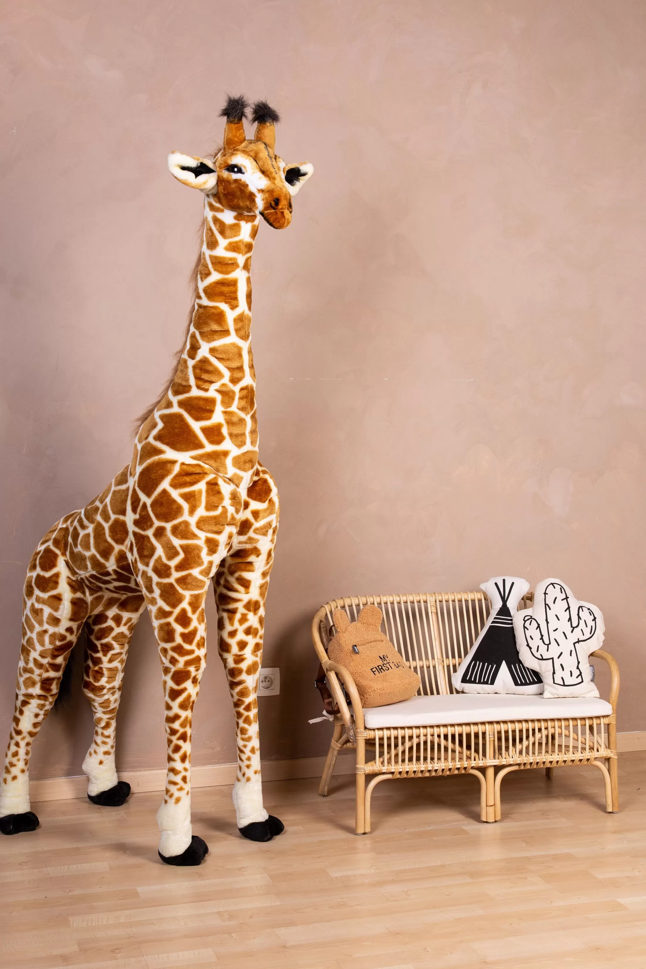 Hot Peluche 180cm Giraf Animaux Peluche | Animaux Peluche Debout
