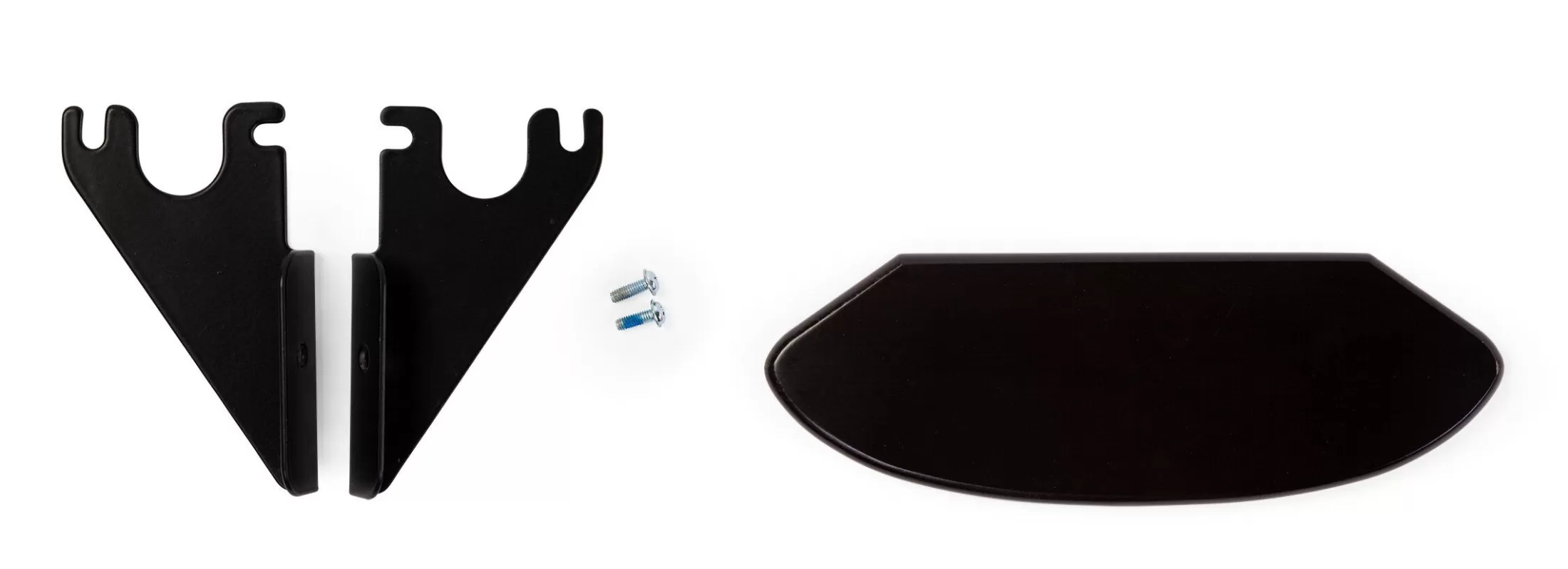 Shop Repose-pieds Evolu + Supports + Vis - Noir Pièces De Rechange