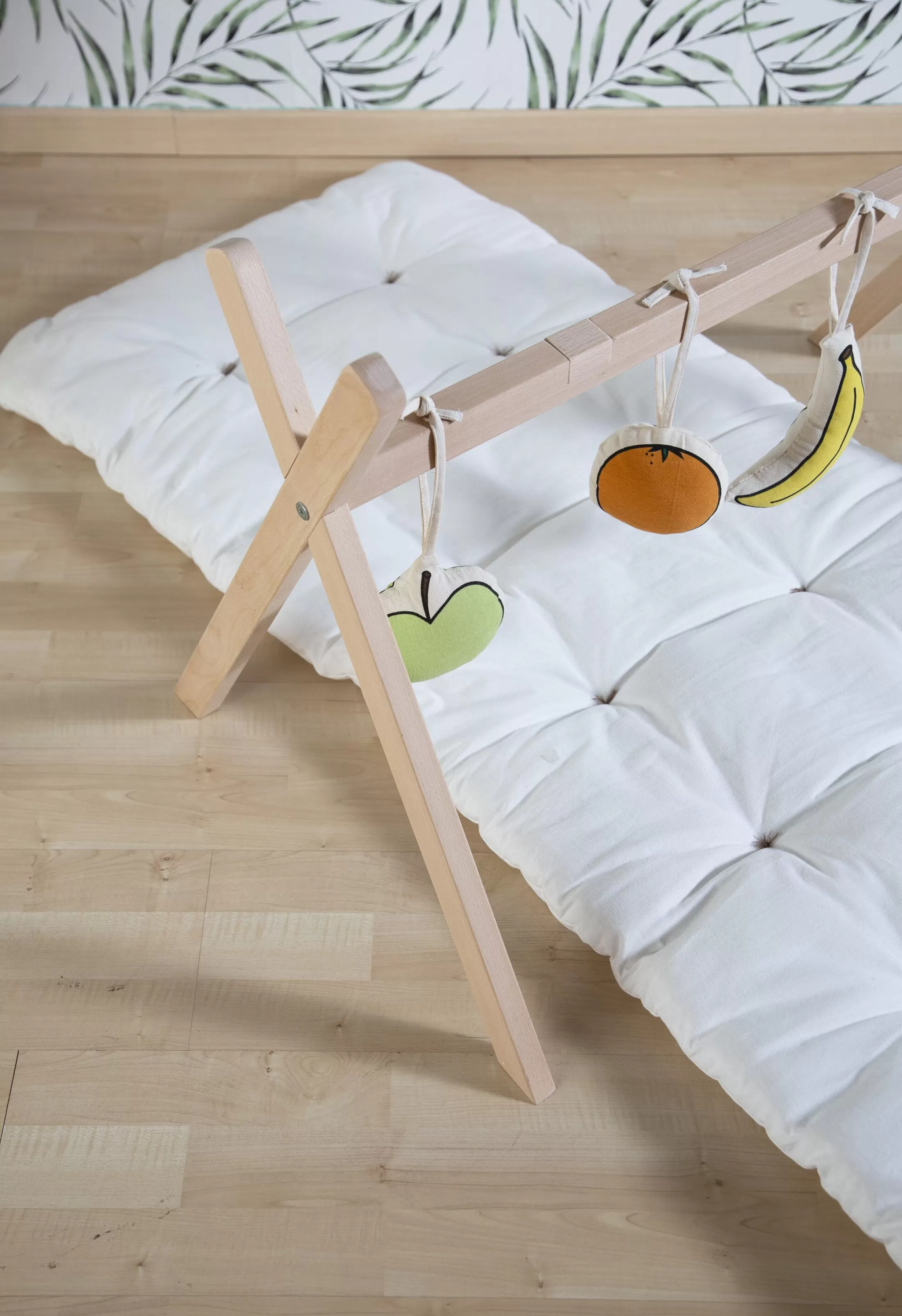 Discount Tipi Support Pour Couffin Moise + Arche Bébé - Bois - Nature Baby Gyms & Mobile | Supports