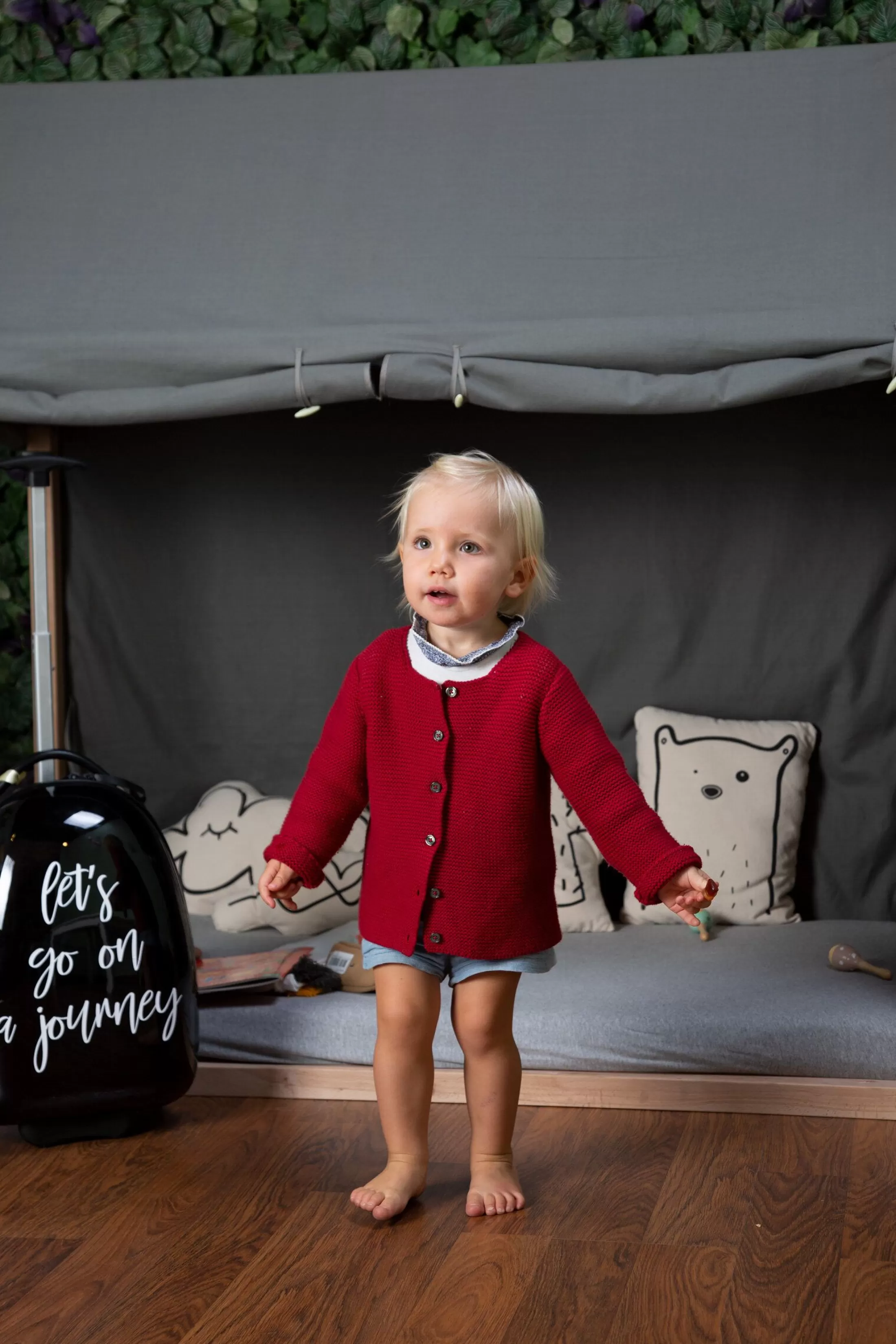 Store Toile Pour Lit Cabane - 70x140 Cm - Anthracite Accessoires | Tipi