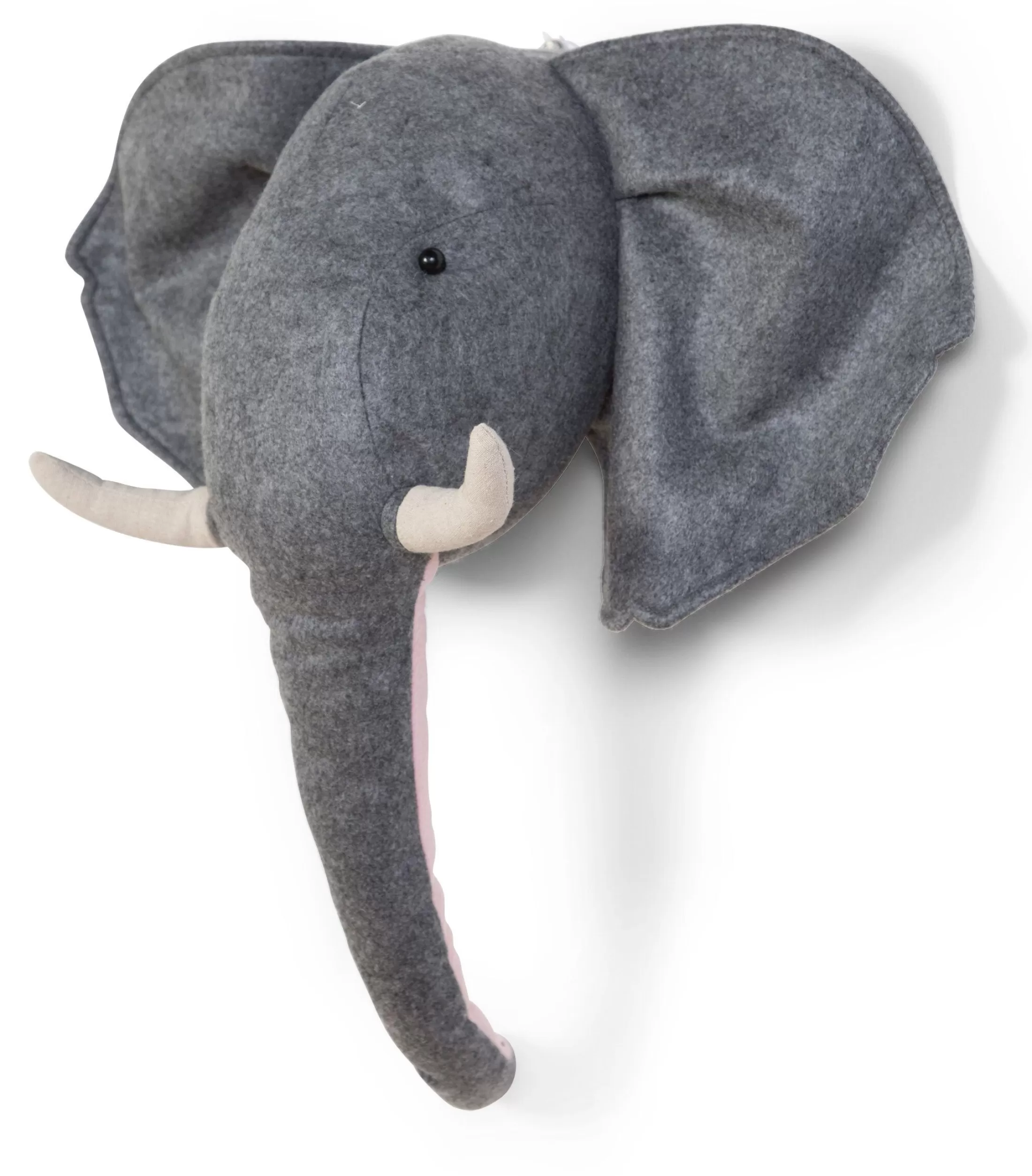 trophe_elephant__feutre__dcoration_murale_5.webp Store Trophée Elephant - Feutre - Décoration Murale Trophées
