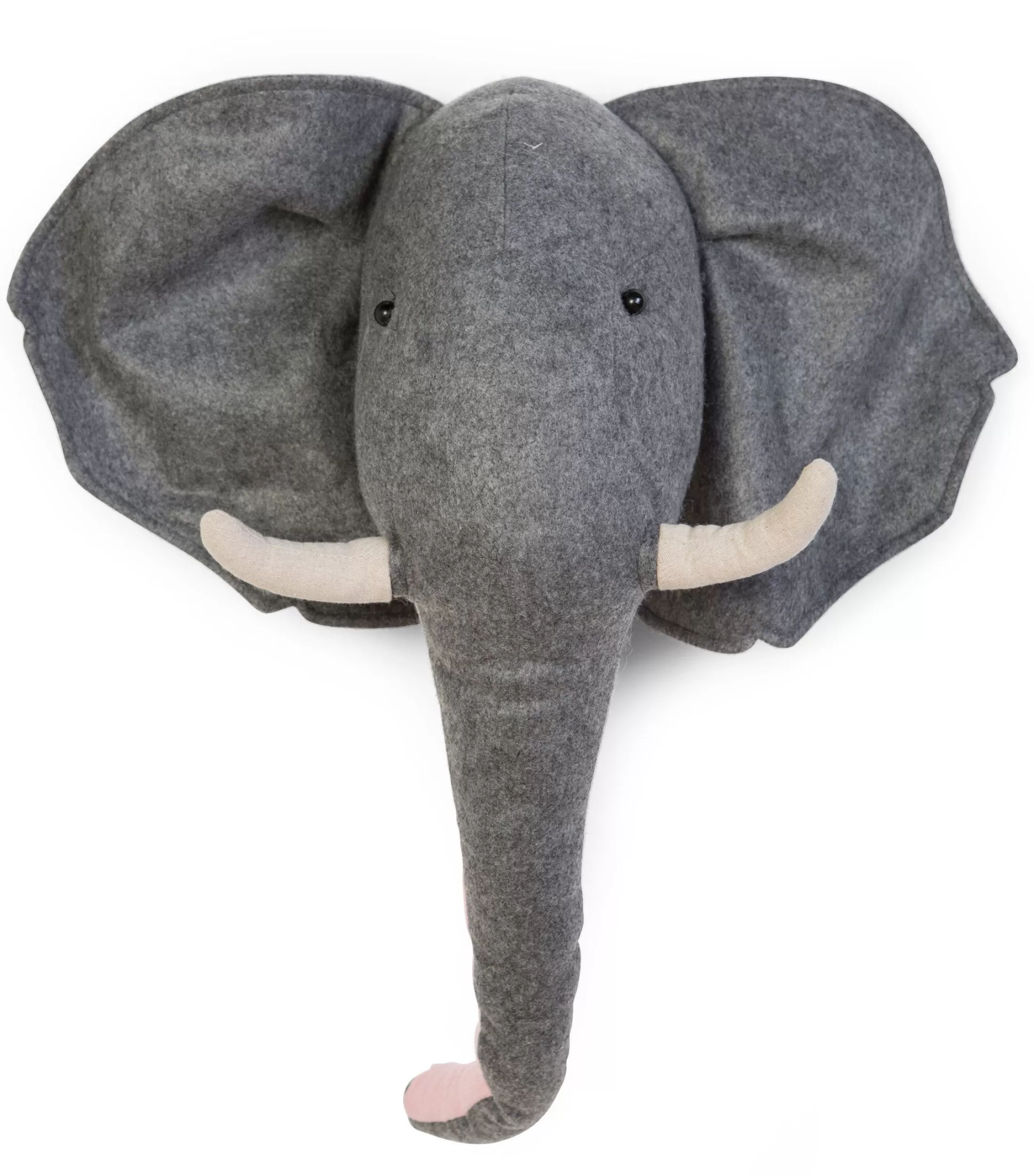 trophe_elephant__feutre__dcoration_murale_6.webp Store Trophée Elephant - Feutre - Décoration Murale Trophées
